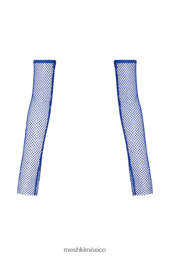 Meshki guantes de malla con diamantes tara azul persa accesorios H48F8H1691