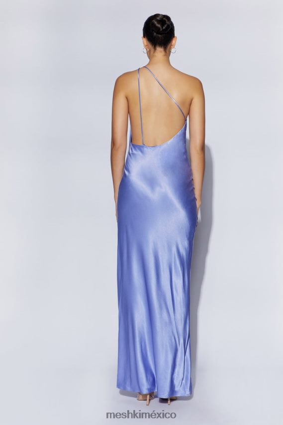Meshki vestido largo alena con un hombro descubierto lavanda ropa H48F8H546