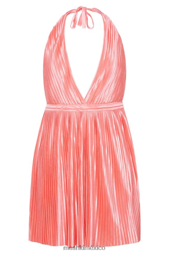 Meshki vestido corto plisado darya agua de rosas ropa H48F8H603