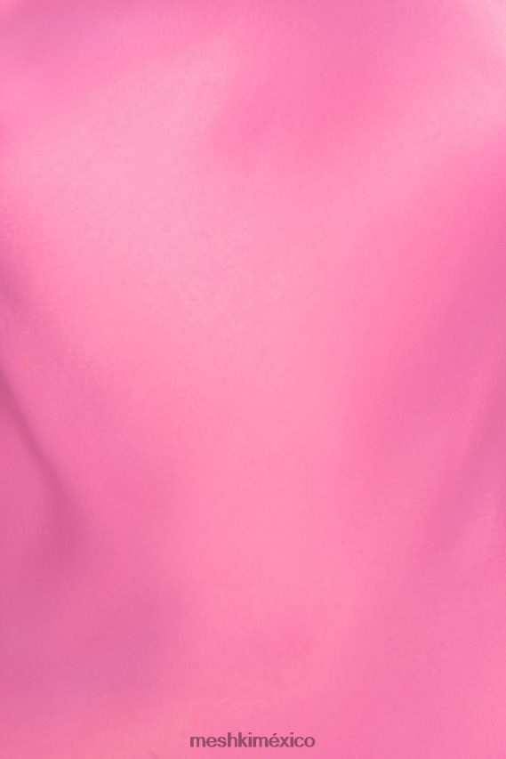 Meshki vestido mini claire de línea a rosa ropa H48F8H192