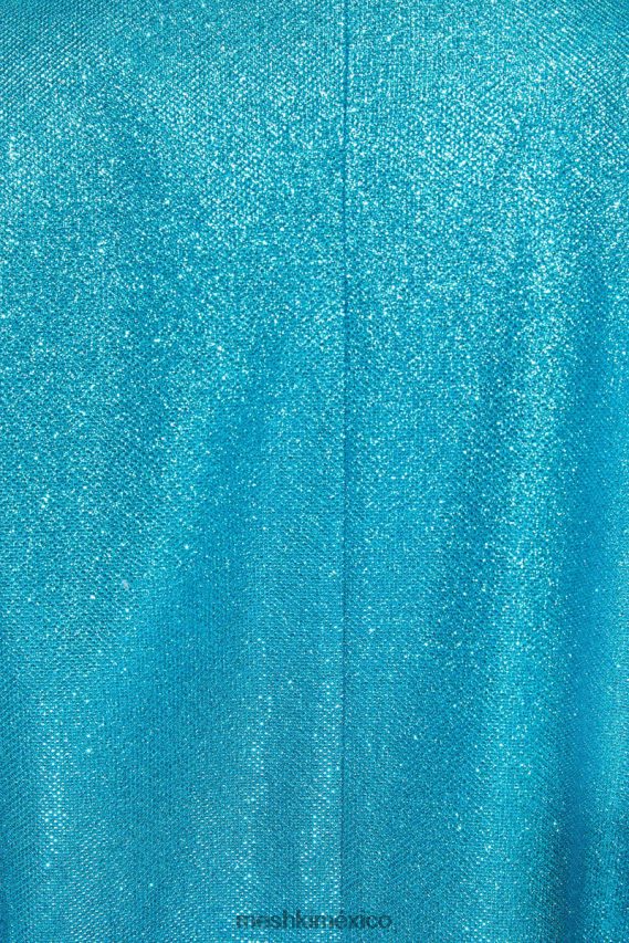 Meshki vestido tipo blazer extragrande becky shimmer aguamarina ropa H48F8H747
