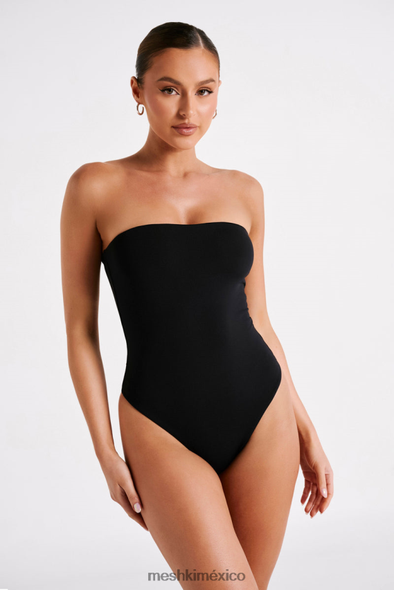 Meshki body sin tirantes Leighton de nailon reciclado negro ropa H48F8H776