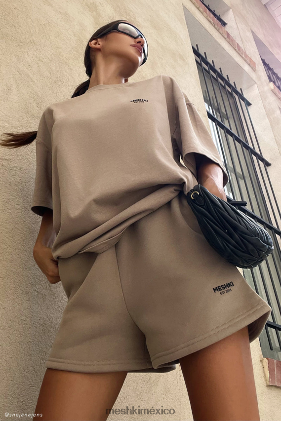 Meshki camiseta extragrande jaimie cemento ropa H48F8H935