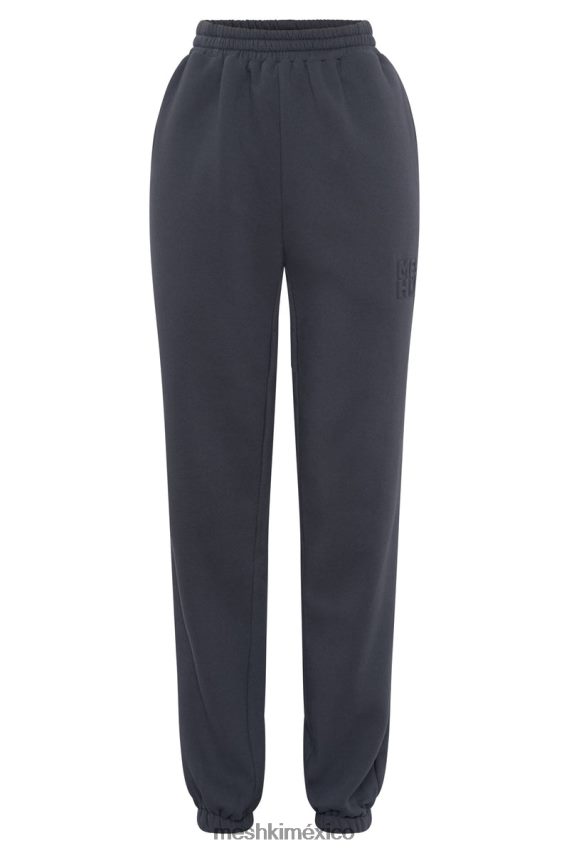 Meshki joggers con espalda polar y relieve Emery carbón ropa H48F8H1479