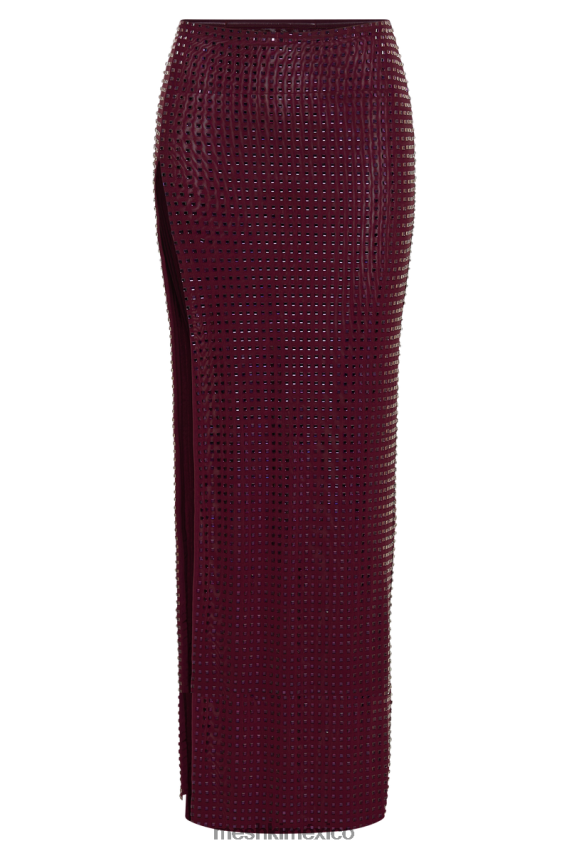 Meshki falda larga con strass cuadrados de ellery baya ropa H48F8H1257