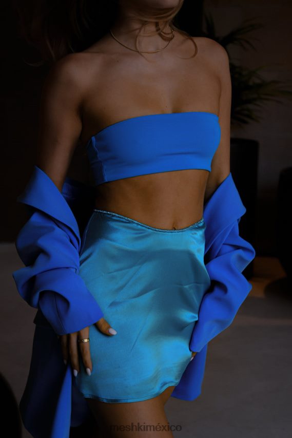 Meshki bandeau mackenzie azul cian ropa H48F8H1168