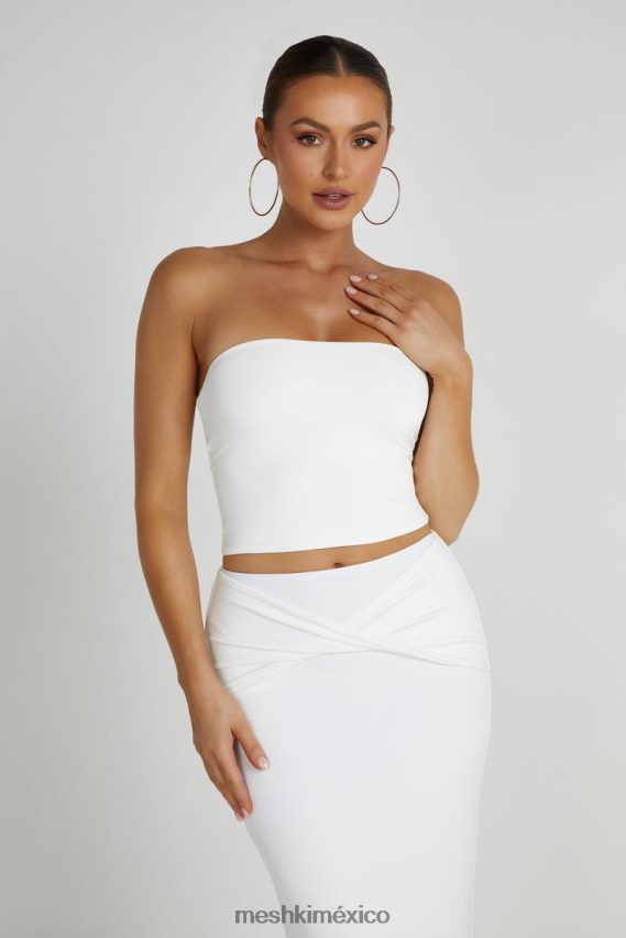 Meshki camiseta de tubo dakota blanco ropa H48F8H865