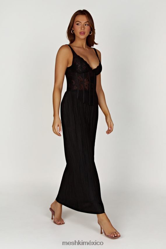 Meshki top corpiño de encaje elsie negro ropa H48F8H851