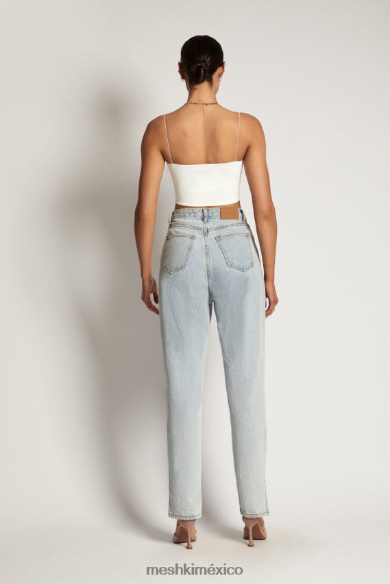 Meshki top corto de tirantes yvonne blanco ropa H48F8H938