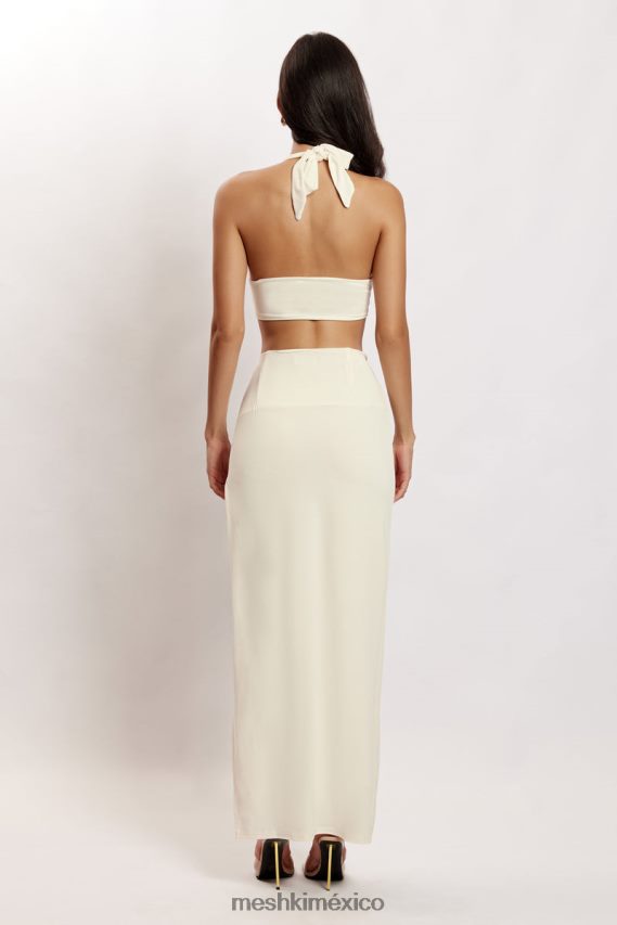 Meshki top corto nicole hueso ropa H48F8H1188