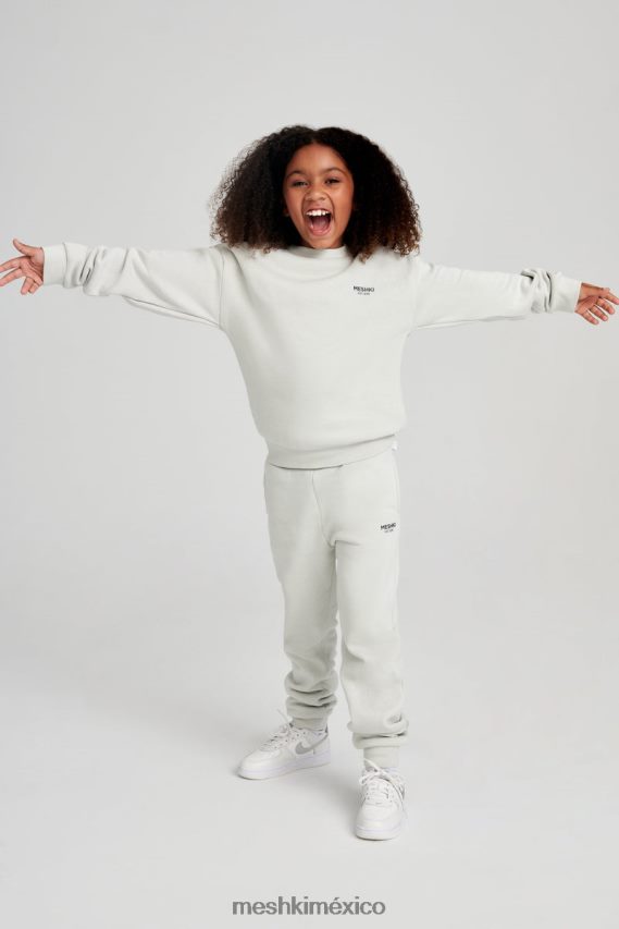 Meshki jersey con cuello redondo phoenix ku humo gris ropa H48F8H1498