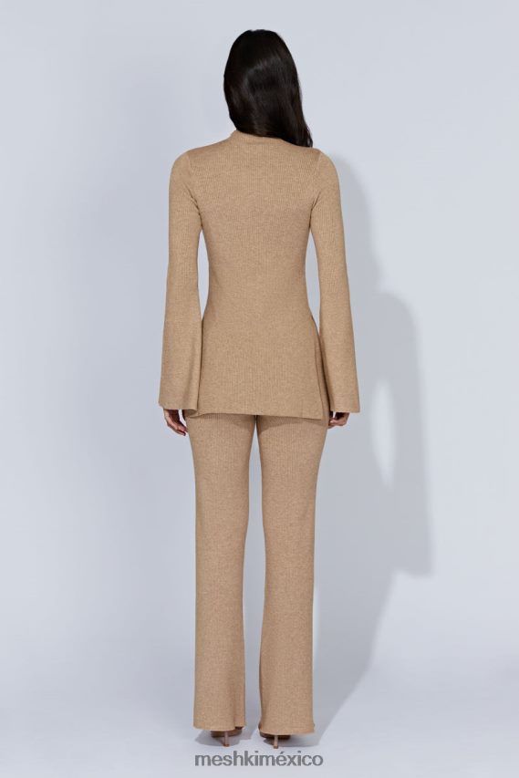 Meshki jersey de punto extragrande jovie gris pardo ropa H48F8H914