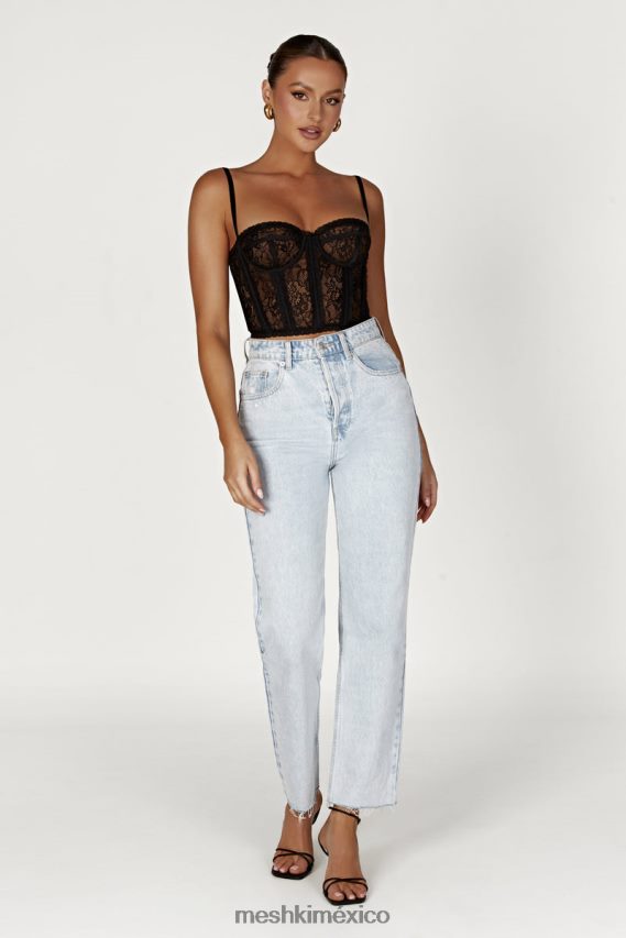 Meshki corpiño de encaje sansa negro ropa H48F8H827