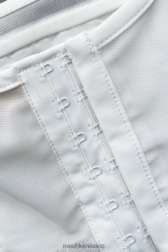 Meshki corsé bustier delaney blanco ropa H48F8H907