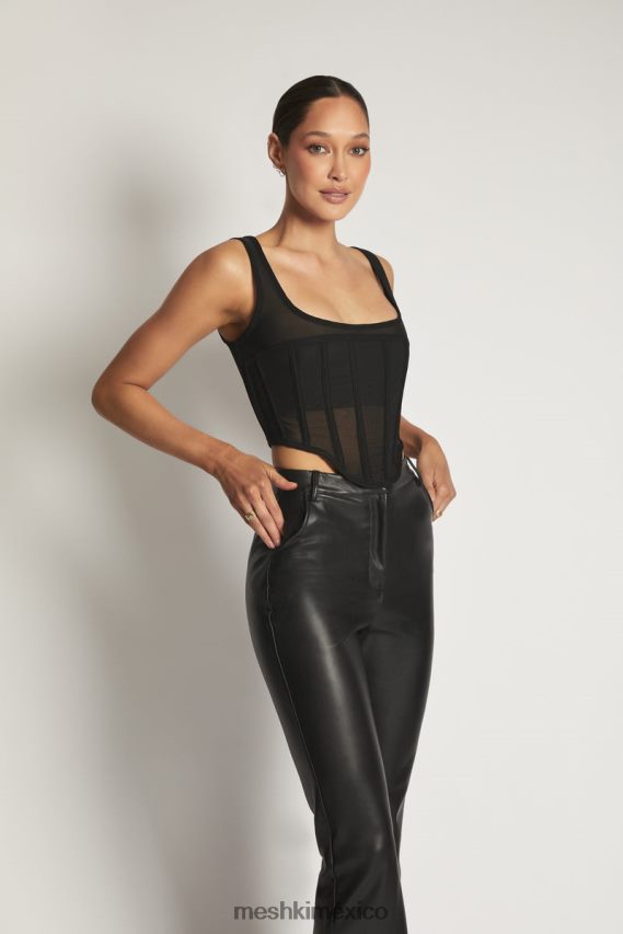 Meshki corsé bustier delaney negro ropa H48F8H875