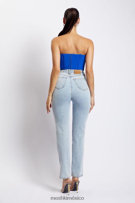 Meshki corsé de malla allie azul cobalto ropa H48F8H1179