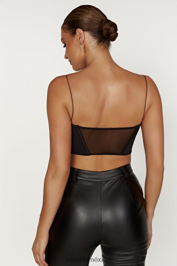 Meshki corsé de malla jada negro ropa H48F8H993
