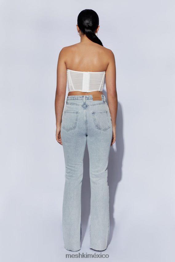 Meshki corsé sin tirantes helen blanco ropa H48F8H1031