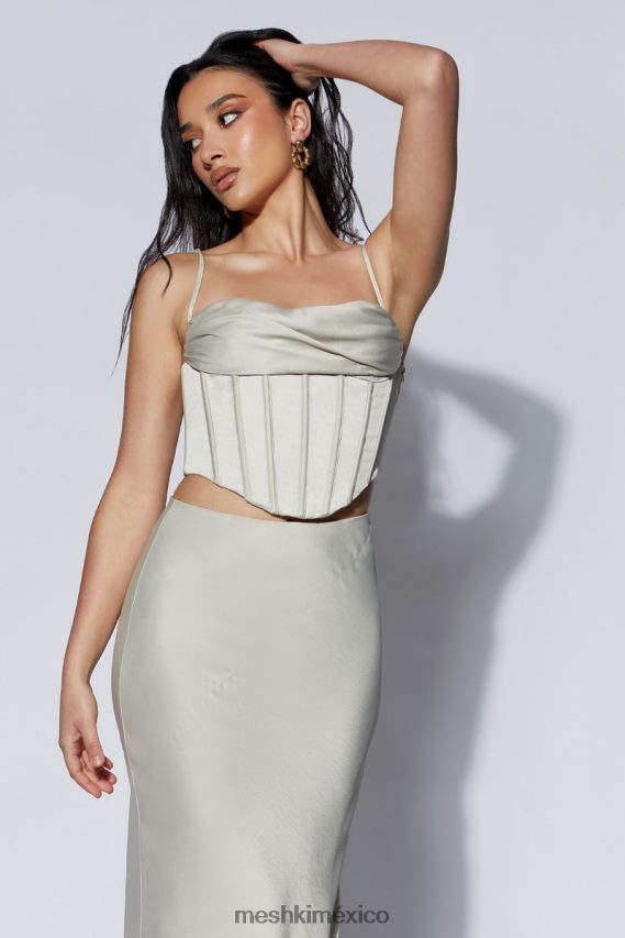 Meshki top corsé cyra trigo ropa H48F8H1054