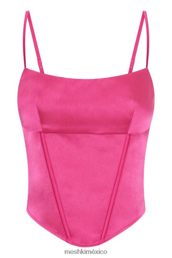 Meshki top corsé largo desirie fucsia ropa H48F8H997